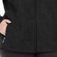 Jaqueta esportiva feminina Karen Scott Plus Zeroproof Fleece preta tamanho -0X