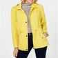 Jaqueta de chuva feminina Charter Club Anorak, amarela, tamanho pequeno GG