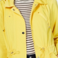Jaqueta de chuva feminina Charter Club Anorak, amarela, tamanho pequeno GG