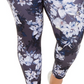 Leggings femininas estampadas botânicas Ideology Plus, azul, tamanho 2X