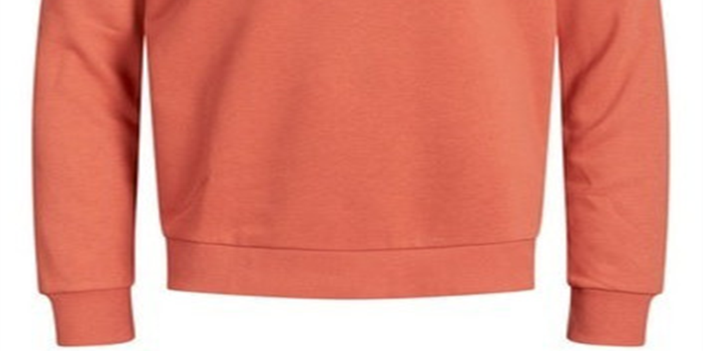Jack &amp; Jones Moletom Masculino Masculino Laranja Tamanho Grande