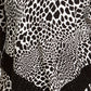 Blusa feminina Alfani Plus Size com acabamento em crochê estampado, branca, tamanho 1X