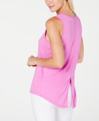 Ideologia Regata Feminina Amarrada nas Costas Cor Roxa Tamanho XX-Grande