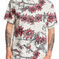 Camisa de Papai Noel para Dias Chuvosos Quiksilver Masculina Cinza Tamanho XX-G