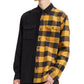 Camisa Levi's Masculina Jackson Xadrez com Botões e Gola Preta Tamanho Grande