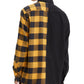 Camisa Levi's Masculina Jackson Xadrez com Botões e Gola Preta Tamanho Grande