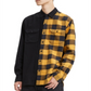 Camisa Levi's Masculina Jackson Xadrez com Botões e Gola Preta Tamanho Grande