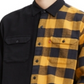 Camisa Levi's Masculina Jackson Xadrez com Botões e Gola Preta Tamanho Grande