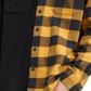 Camisa Levi's Masculina Jackson Xadrez com Botões e Gola Preta Tamanho Grande