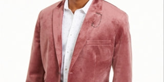 Blazer Slim Fit Masculino INC International Concepts Rosa Tamanho XXX-G