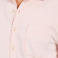 Camisa social masculina Tommy Bahama Classic Fit com gola rosa tamanho XXX-G