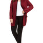 Jaqueta feminina Alfani Plus Size Marrom -0X