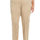 Calça jeans plus size feminina Charter Club cintura média, bege, marrom, tamanho 14W