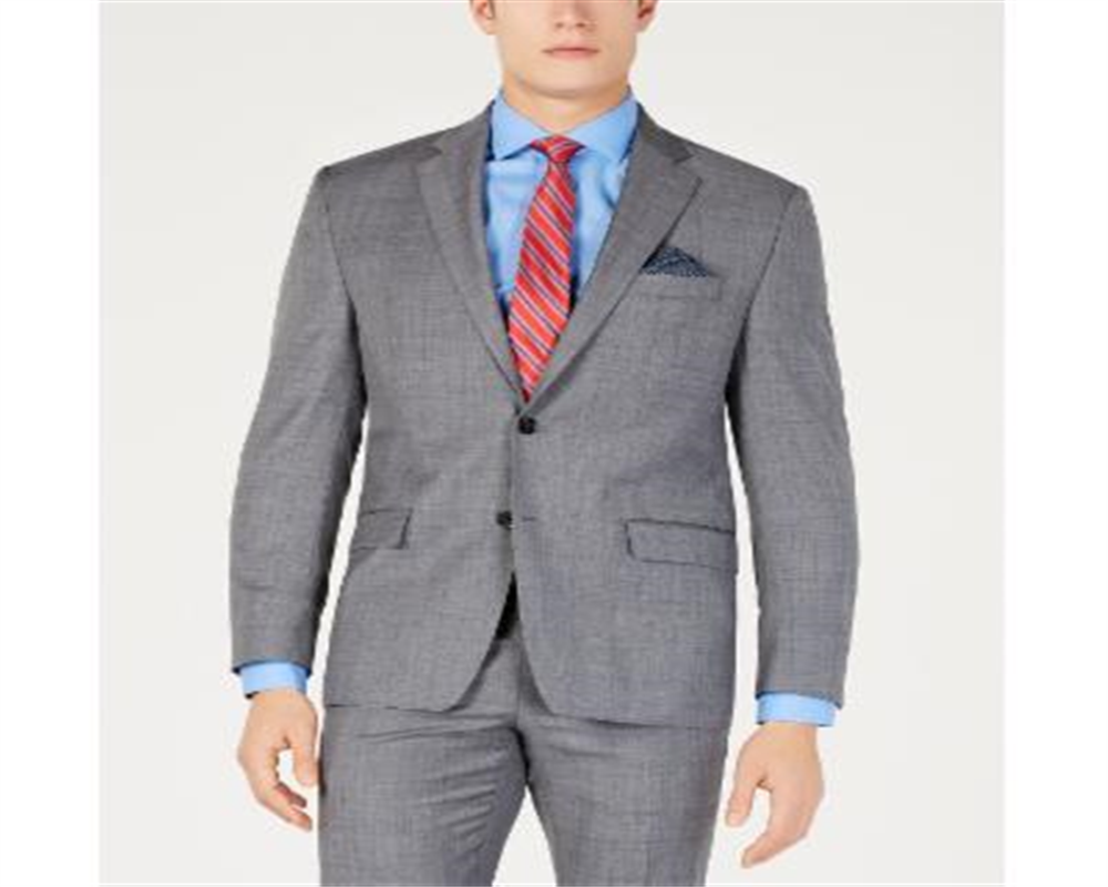 Jaqueta Ralph Lauren Masculina Classic Fit UltraFlex Stretch Cinza Tamanho 44 G