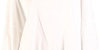 Camiseta feminina casual de algodão Free People, branca, tamanho médio