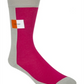 Meias sociais Calvin Klein Colorblock Masculinas Cinza Tamanho -7-12