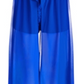 Macacão de renda para meninas grandes com lantejoulas e corações, azul, tamanho 12