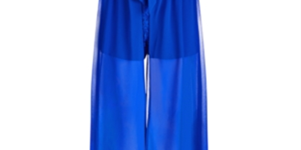 Macacão de renda para meninas grandes com lantejoulas e corações, azul, tamanho 12