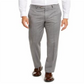 Calça social masculina Ralph Lauren de lã mesclada com ajuste clássico, cinza, tamanho 32x30