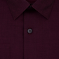 Camisa social masculina Calvin Klein com gola mesclada, vinho, tamanho 17/32-33