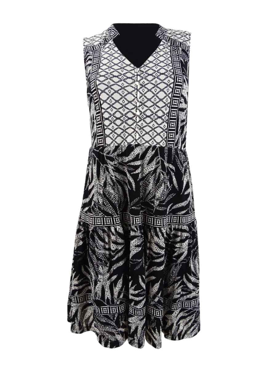 Vestido feminino estampado estilo camponês preto tamanho pequeno pequeno