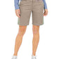 Tommy Hilfiger Shorts Chino Feminino 9" Cinza Tamanho 18