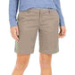 Tommy Hilfiger Shorts Chino Feminino 9" Cinza Tamanho 18