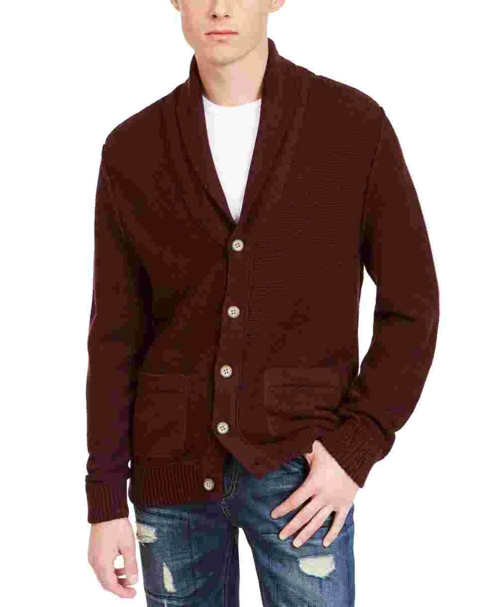 Cardigan Links Masculino American Rag Vermelho