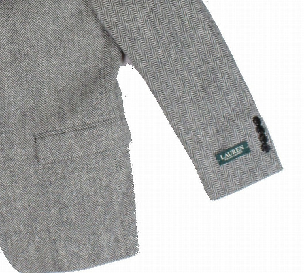 Jaqueta Ralph Lauren Masculina Gola Notch Lã Preta Tamanho 44 P
