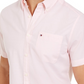 Camisa Tommy Hilfiger Wainwright Custom-Fit Lisa Masculina Rosa Tamanho XX-G
