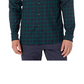 Camisa xadrez de algodão masculina Lacoste Regular Fit Azul Tamanho 38