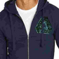 Buffalo David Bitton Fugreen Comfy Cozy Hoodie Masculino Azul Marinho Tamanho P