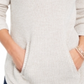 Suéter feminino com gola envelope Style &amp; Co, tamanho PP, creme