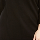 Karen Scott Suéter Feminino Plus Cotton com Acabamento Contrastado e Gola Redonda Preto Tamanho 0X