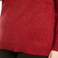 Karen Scott Suéter Feminino Plus com Acabamento Canelado e Marrom, Vermelho, Tamanho 0X
