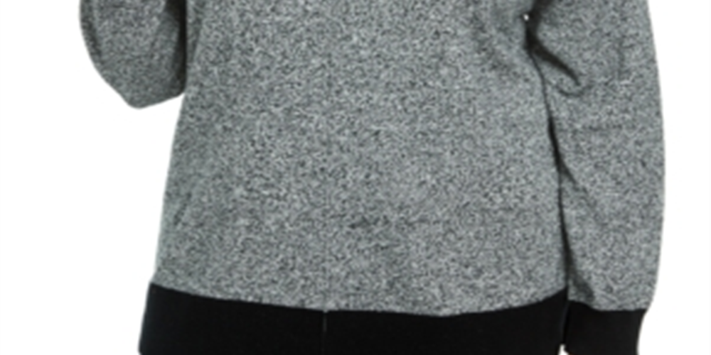 Karen Scott Suéter Feminino Plus Size de Algodão com Gola Careca Verde Tamanho GG