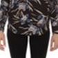 Blusa Guss Feminina Marciano Estampada Floral Amarrada Preta Tamanho P
