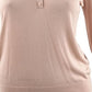 Blusa Ralph Lauren Feminina Manga 3/4 G Rosa Macaroon Rosa Tamanho Grande