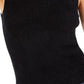 Blusa regata feminina Bar III Becca Tilley x gola falsa, preta, tamanho grande
