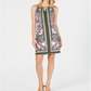 Vestido Halter Estampado Feminino INC International Concepts Branco Tamanho Pequeno G