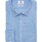 Camisa social masculina Ryan Seacrest Distinction Slim Stretch, azul, tamanho 18
