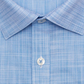 Camisa social masculina Ryan Seacrest Distinction Slim Stretch, azul, tamanho 18
