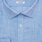 Camisa social masculina Ryan Seacrest Distinction Slim Stretch, azul, tamanho 18