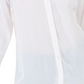 Blusa feminina Charter Club com mangas compridas e amarradas, branca, tamanho XX-G