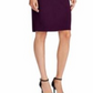 Vestido Ralph Lauren Feminino Manga 3/4 Gola Joia Acima do Joelho Bainha Para Usar no Trabalho Roxo Tamanho 4 Petites
