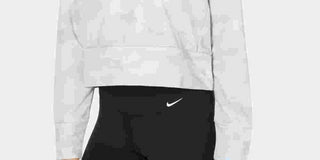 Suéter Nike Rebel Dri-Fit Crewneck Feminino Cinza Escuro Tamanho P