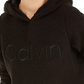 Calvin Klein Moletom Feminino Performance Logo Fleece Preto Tamanho P
