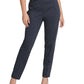 Calça social feminina DKNY reta tamanho 14 azul marinho