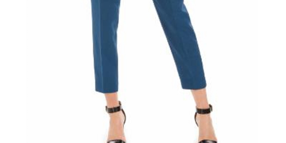 Calça feminina Anne Klein azul tamanho 0