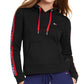 Tommy Hilfiger Sport Logo Hoodie Feminino Preto Tamanho Médio